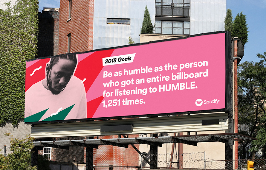 Offline Advertising: Kendrick Lamar Billboard