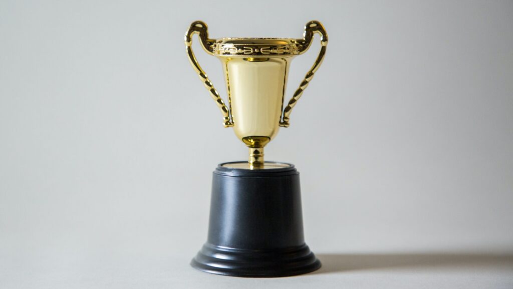 First place trophy.